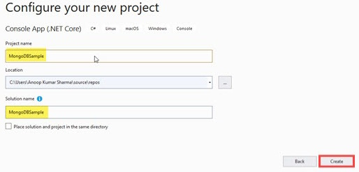 .NET Core project